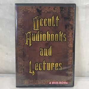 Occult Audiobooks‎ and Lectures - 4 DVD-ROMs